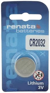 1 x Renata CR2032 Battery for Airtag, 3V Lithium CR 2032 Replacement Batteries for Apple Tag