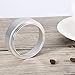 Fdit Aluminum Coffee Dosing Funnel Espresso Dosing Ring Funnel Replacement for 51mm or 54mm Portafilters Espresso Machine Accessories(51mm)
