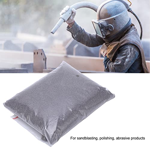Sandblasting Medium, 1kg Brown Fused Alumina Sand, Reusable for Abrasive Tools (24 Grit) - Image 3