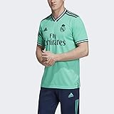 adidas 2019-2020 Real Madrid Third Jersey (Hi-Res Green/Night Indigo) (M)