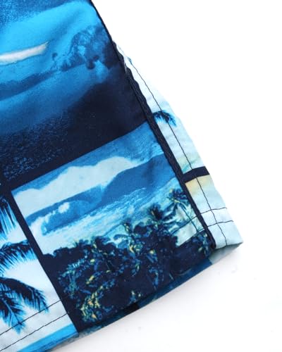 Image of Body Glove Boys Swim Set - 4 Piece UPF 50+ Swim Trunks and Rash Guard for Boys Kids Swimwear Set (Sizes: 4-12)