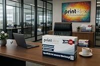 Print-Klex Tonerkartusche kompatibel für Lexmark CS317 CS317dn CS417dn CS517de 71B0020 71B20C0 Cyan Blau - Office Print Serie – Ansicht 3