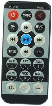 Generic Remote Control Compatible for Xomax XM-VRSU4309BT XM-VRSU713BT & Pantalla RKS-PREMIERX2 VR-7MLCD Car Audio Video Receiver System, black