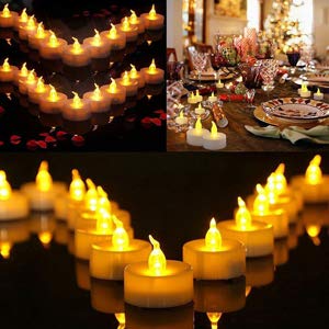Tea Light, 150 Pack Flameless Led Tea Lights Candles Flickering Warm Yellow 100+ Hours Battery-Powered Tealight Candle. Ideal For Party, Wedding, Birthday, Gifts And Home Decoration (150 Pack) #TOP2
