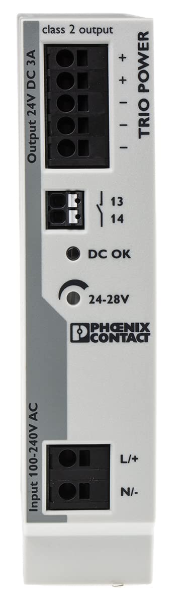 Phoenix Contact 2903147 Convertidores De Montaje En Carril Din (Ac / Dc) Talla 24