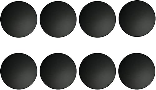 California JOS 8 pies de goma para laptop (0.7 pulgadas de diámetro), pies inferiores de repuesto antideslizantes para funda MacBook (MacBook