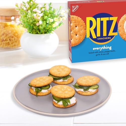 Image of RITZ Everything Crackers, Snacks for Kids and Adults, Lunch Snacks, 13.7 oz