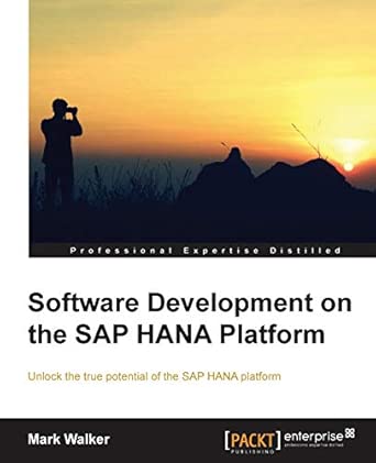 Software Development on the SAP HANA Platform book cover