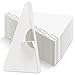 Lineco Self Stick Easel Backs 5 in. white pack of 25