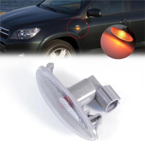 Luz intermitente lateral ámbar Toyota Corolla Auris RAV4 Yaris 4