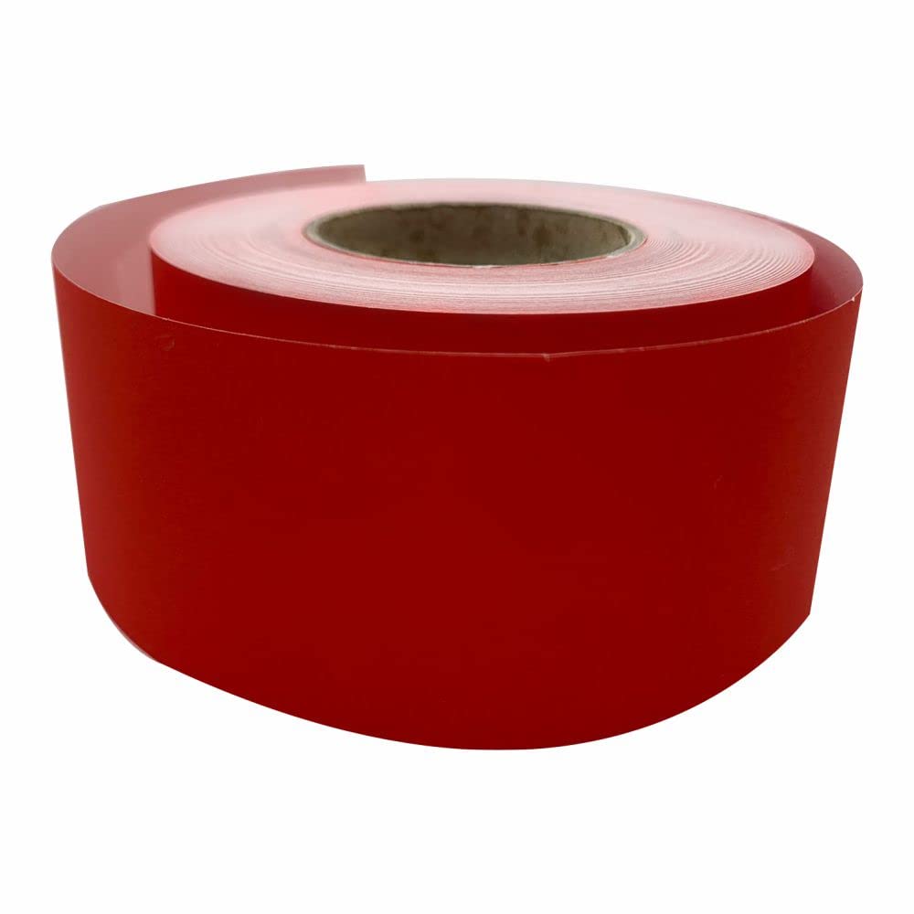 3 Ace Crafts Straight Edge Paper Border Roll (Scarlet) 48mm x 50 Meters, Jumbo, for Drawing, Painting, Sketches, Backdrop, Schools, Office, Nurseries, College, Artists, Poster, Notice Boards โ image 1