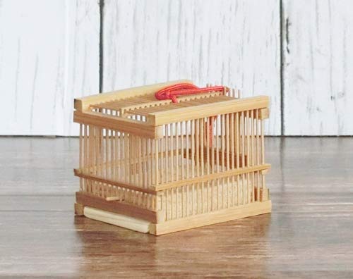 駿河竹千筋細工　竹製　虫かご　伝統工芸品　未使用 楽天市場】駿河竹千筋細工 角型虫篭（大） 虫籠 静岡県伝統工芸