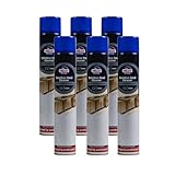 Nilco Stainless Steel Cleaner 6-Pack 750ml Multi-Surface Spray Cleans, Polishes & Protects, Streak-Free Shine for Kitchens, Appliances, Chrome, and Metal – Citrus-Scented, Professional Grade