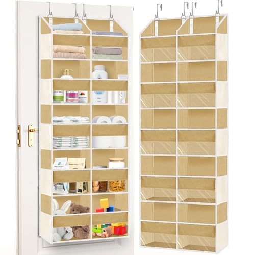 Over the Door 5-Tier Storage Organizer (Camel)