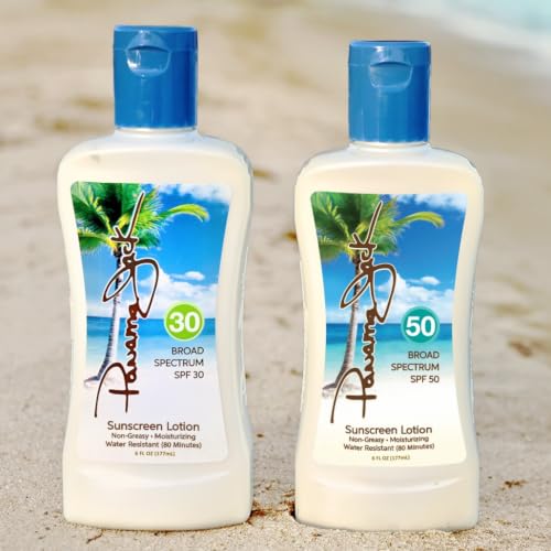 Panama Jack Sunscreen Lotion, SPF 30 &amp; 50 Suntan Pack