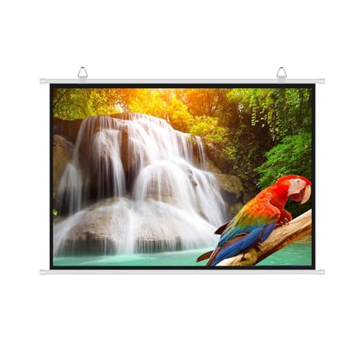 Pantalla de proyección manual 72" 4:3 y 16:9