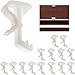 Amazing Drapery Hardware 1" Mini Blind Single Slat Valance Retainer Clips 15 Pack