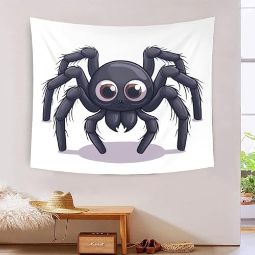 Paño de pared decorativo de arañas 3D NMOTARVIN, tapiz de alta definición de 150cmx200cm