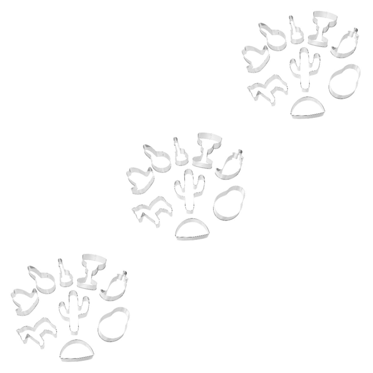 TOPBATHY 18 Piezas molde galletas diver cuberteria molde para galletas moldes para dulces fiesta pimientos precioso cortador galletas cortador galletas metal tostada colocar