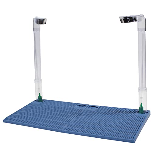 Penn-Plax Undergravel Aquarium Filter For 10 Gallon Tanks – Two 9.5” X 9.5” Plates – Under Gravel System For Clear, Clean Water – Safe For Freshwater And Saltwater Tanks #TOP6