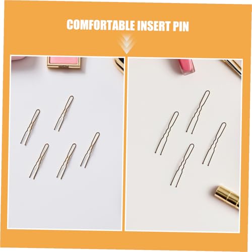 Pinces chignon confortables VALICLUD, 600 épingles en U ondulées pour maintien durable - 3