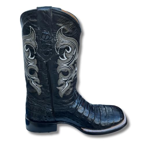 Image of Men's Alex Western Cowboy Boots Square Toe Pull On