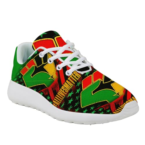 All Lives Matter African American Shoes for Women Men Trail Running Casual Fashion Sneakers Slip-on Tennis Shoes3
