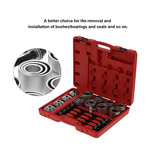 Torvex Bushing Pull Press Kit – 28PCS Bearing Removal & Installation Tool Set, Sleeve Installer Kit for Automotive Maintenance