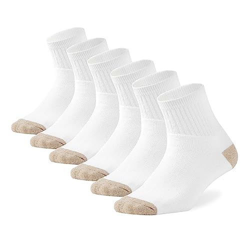 Image of WANDER Womens Ankle Socks Full Cushioned Cotton Socks 6 Pairs Anti-blister Quarter Athletic Socks 7-10 /10-13