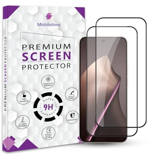 Image of Premium Tempered Glass Screen Protector Guard For Xiaomi 17T 5G (6.59 Inch, Pack of 2) | Edge to Edge Coverage With Easy to installation kit