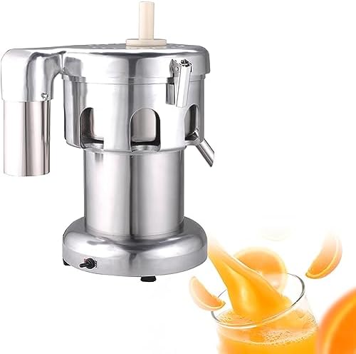 Extractor de Jugos Automático Acero Inoxidable 370W 220V para Uso Comercial