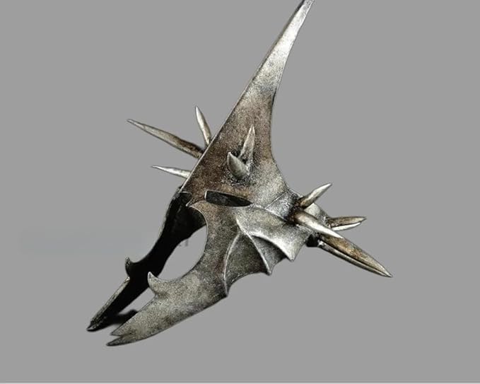 Elmo Del Re Stregone Nazgul - Il Signore Degli Anelli, Halloween, Cosplay - Foto 5