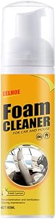Zcargel Car Foam Cleaner Car Interior Foam Cleaner Multifunctional Foam Cleaner Purpose Cleaner for House and Car for Leather Seat Plastic Fabric30mL / 60mL / 100mL