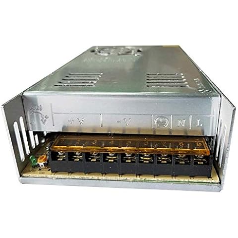 AC 110V/220V to DC 12V 30A 360W Universal Regulated Switching Power Supply Adapter Transformer Driver Converter for LED Strip Light, CCTV Security Camera System, Computer Project Cover