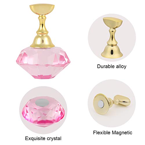1 Set Magnetico Nail Tips Stand Titolari,MWOOT