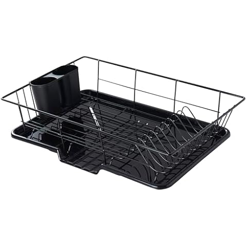 Sweet Home Collection 3-Piece Dish Drainer Set Cover