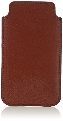 Mandarina Duck Crack MINUTERIA Sequoia - Funda de talonario para Mujer, Color Brown, Talla 1x13x7 cm (B x H x T)