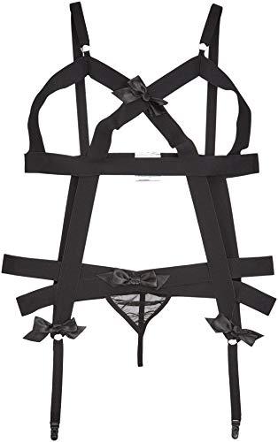 Me Seduce 2 x l/3 x l) Negro Venus  Lencería para mujer