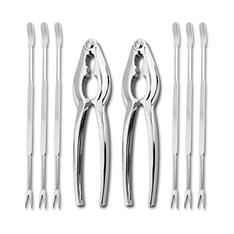 Leadway Seafood Tool Set with Forks Cover