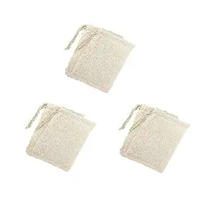 WUD Unbleached Muslin Cloth Empty Tea Bags 3x4inch Reusable for Loose Leaf Tea, Coffee Brew Bags