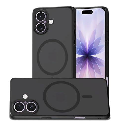 Image of AESTMO iPhone 17 Back Cover | 360 Protection | Matte Frosted Hard Back Translucent | Compatible with MagSafe Accessories (Blue)