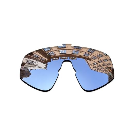 Vonxyz Lentes de substituição para óculos de sol Oakley Latch Panel OO9404 - Revestimento espelhado cromado polarizado
