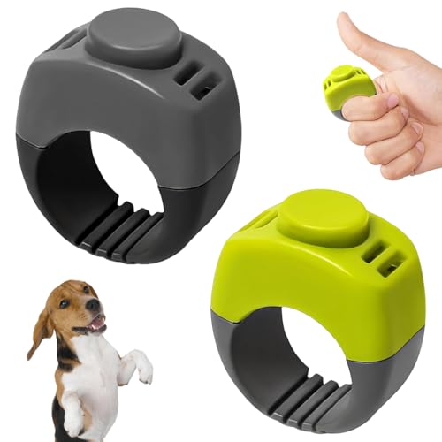 Mejora el adiestramiento de tu perro con estos clickers dobles. Son fáciles de usar y permiten un entrenamiento rápido y efectivo. El material resistente asegura durabilidad y un clic nítido para lograr resultados geniales.