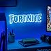 Paladone Fortnite-Logo LED-Neon-Wandleuchte, offiziell lizenzierte Gaming-Lampe mit Netzkabel für Zuhause, Schlafzimmer, Wohnzimmer, tolles Geschenk