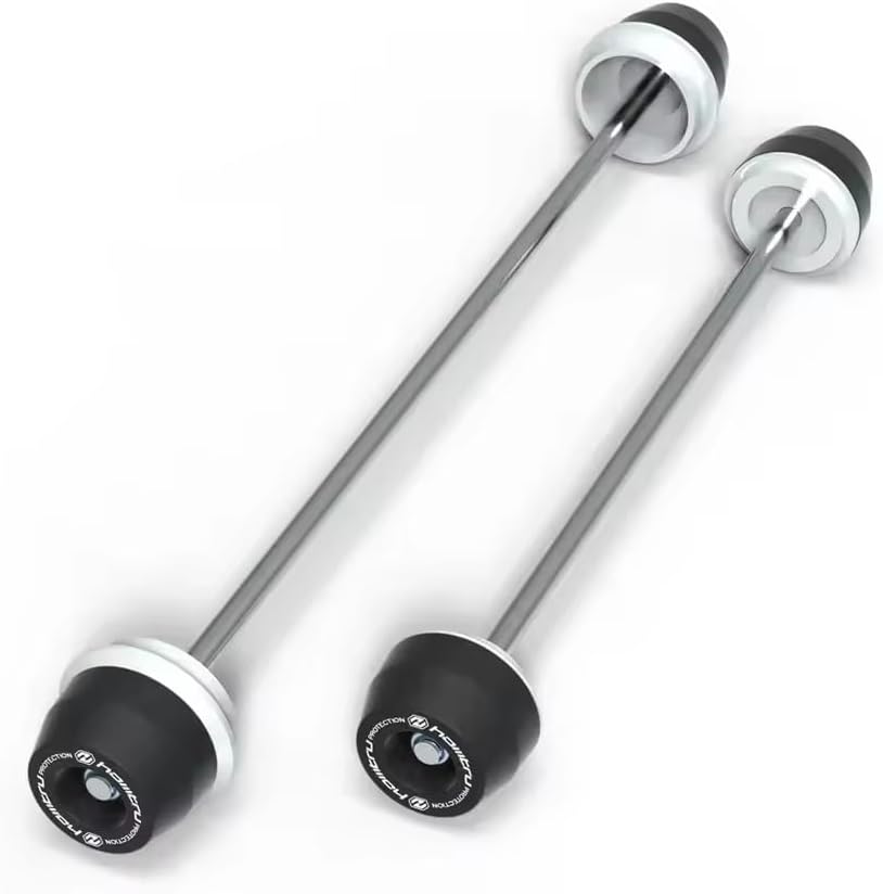 Front Rear Axle Fork Crash Slider Motorcycle Wheel Hub Anti-Collision Block For Triumph Trident 660 2021-2025 Tiger 660 2022-2025 (Front-Rear)