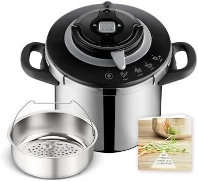 SEB Clipso+ CHEF 10L Cocotte-minute, 7-10 convives, Induction, 4p...