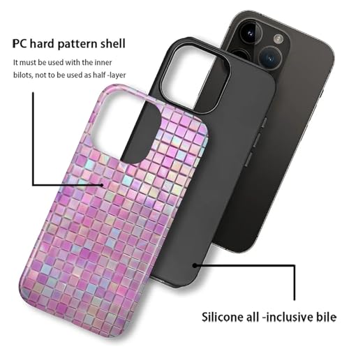Coque iPhone 16 Pro résistant aux chocs DAIZAG verre mosaïque - 3