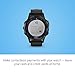 Garmin fenix 5 Plus, Premium Multisport GPS Smartwatch, Features Color Topo Maps, Heart Rate Monitoring, Music and Contactless Payment, Black with Leather Band