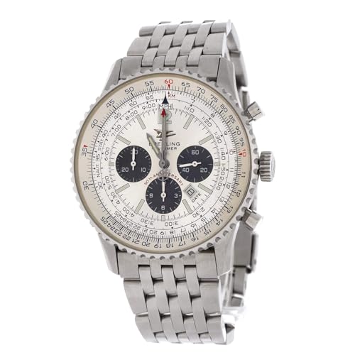 Pre-Loved Navitimer 50th Anniversary Chronograph Automatic Watch Stainless Steel 413