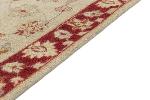Tapis en laine Indo Tabriz résistant pour protéger un sol passant - 7